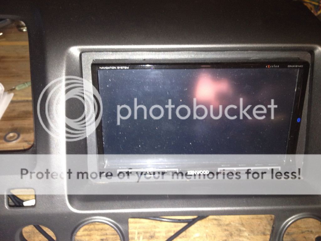 Double Din install. 8th Generation Honda Civic Forum