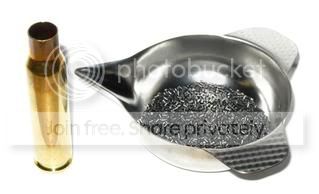 Dispense the powder and charge the cartridge