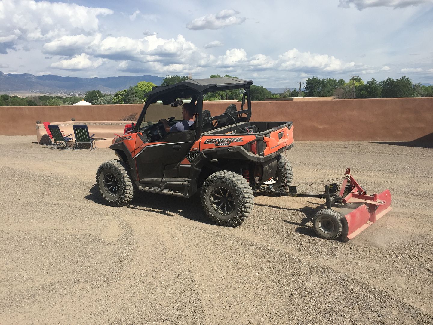 The Polaris General at work PRC Polaris Ranger Club
