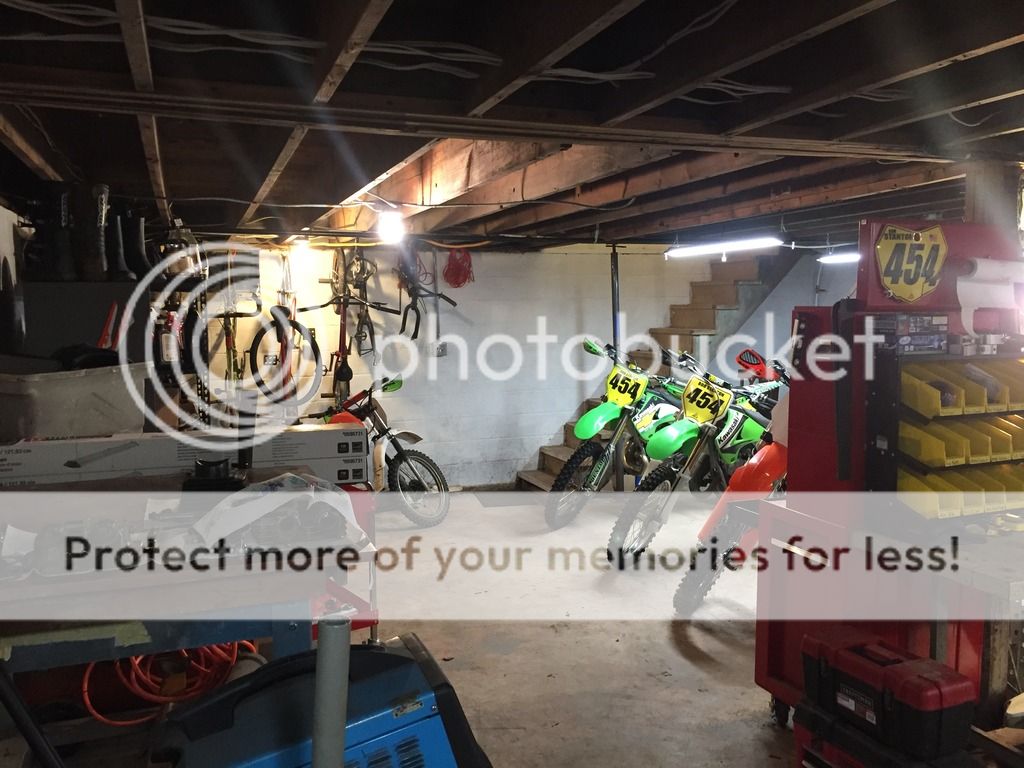 Garage Setup Finished MotoRelated Motocross Forums / Message